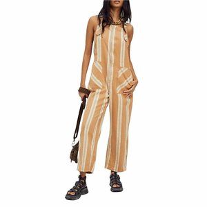 Free People Beach Dune Boyfriend Overalls